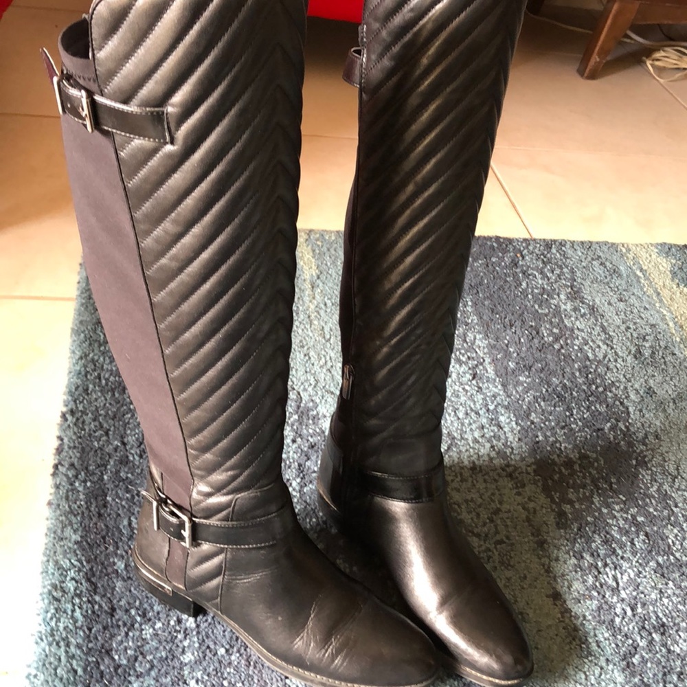 Vince Camuto boot to knee Black size 8 /38 1/2